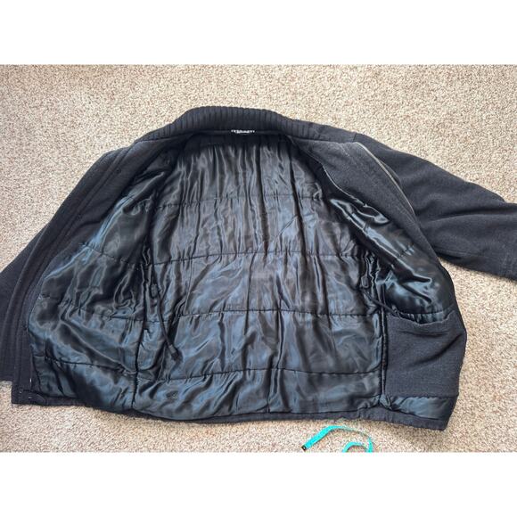 Vintage Designer HUGO BOSS WOOL Blend coat, size Men's XL, 80's/90's - Picture 7 of 13